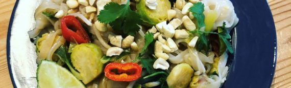 Brussel Sprouts Pad Thai