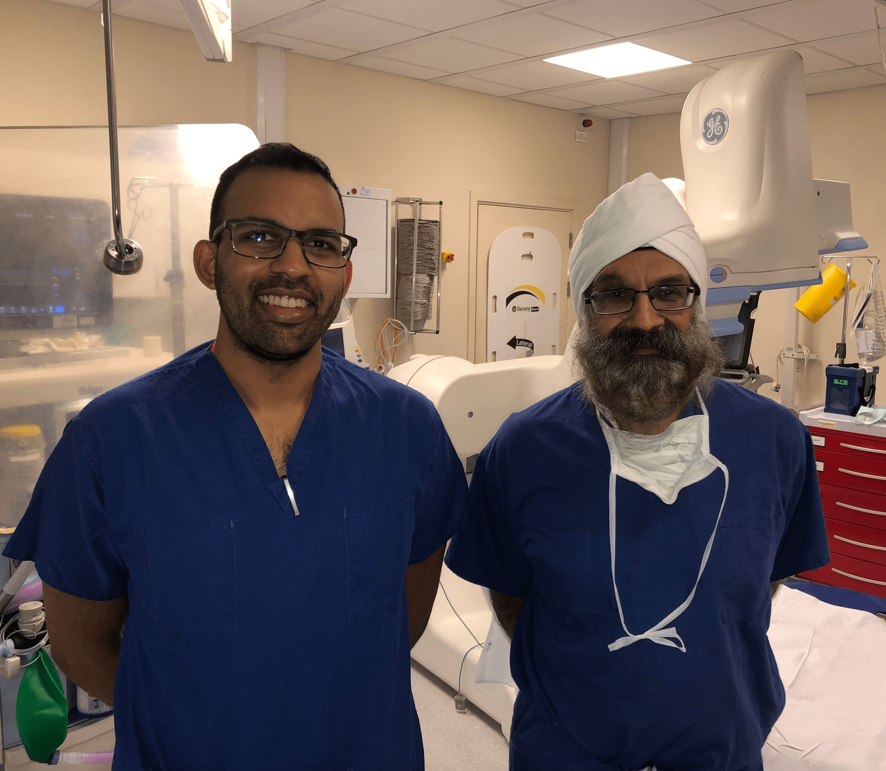 Prof Jaswinder Gill and Dr Nilanka Mannakkara (PhD student) 2021