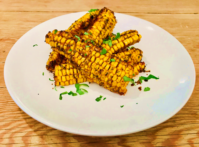 Corn on the cob ribs