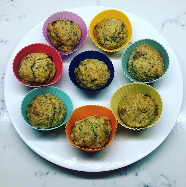 hidden veggie muffins