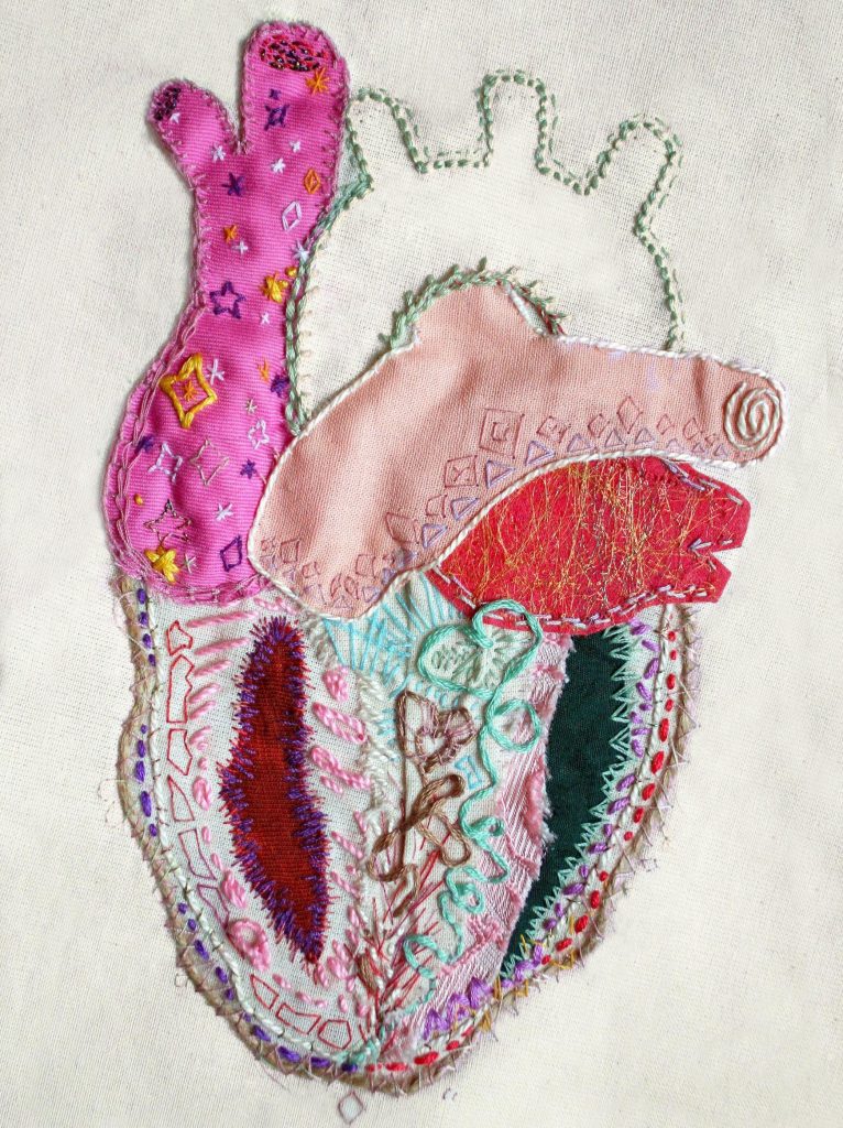 Leeds Art Uni Finalist, tapestry of heart