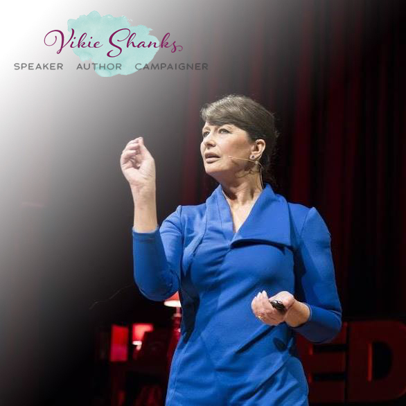Vikie Shanks, Speaker Author Campaigner