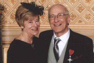 Mr & Mrs Watson 2012 Founder of Heart Research UK, David Watson with his wife, 2012