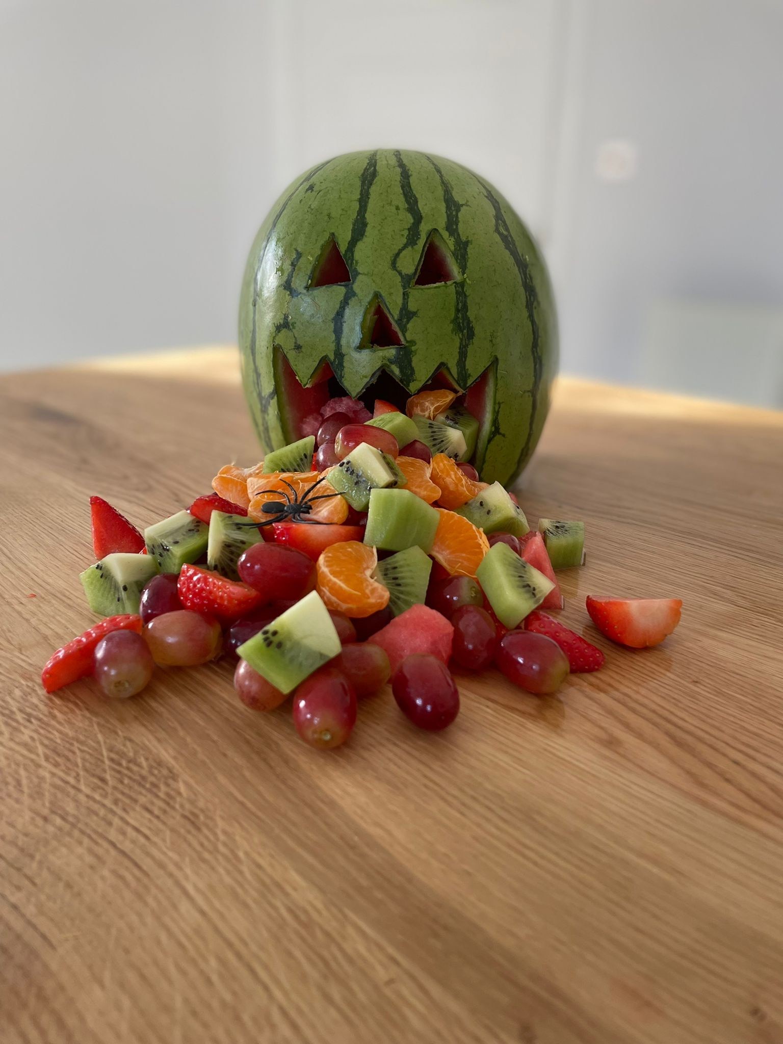 Spooky Watermelon Fruit Platter