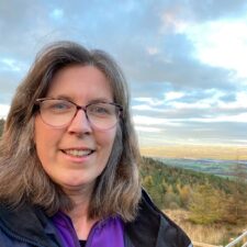 Katherine McIsaac 2 Katherine McIsaac smiling in selfie on hike