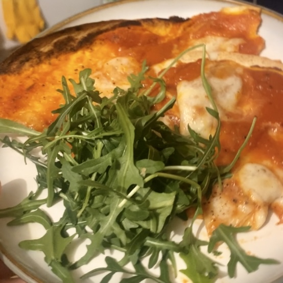 Thin-based Tortilla Pizza