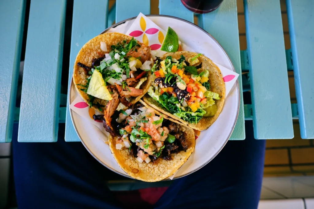 Sunshine Salmon Tacos