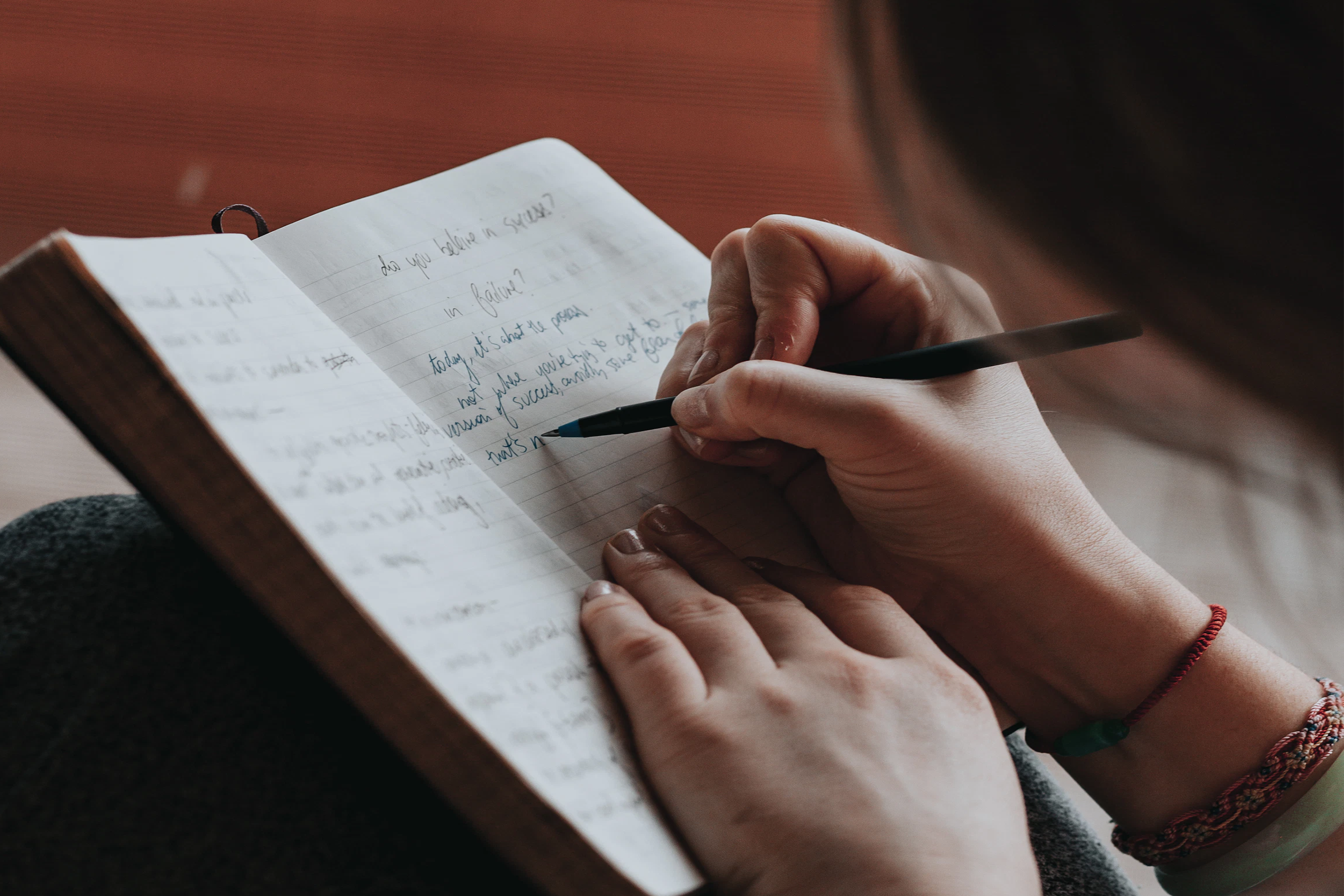 Maintaining a habit - pic 2 Writing down goals