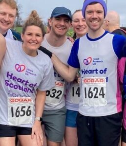 Stirling High School 2 Group of runners