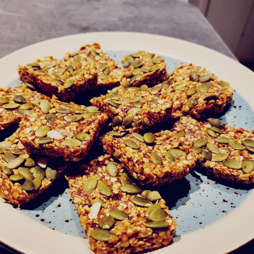 Homemade energy bars