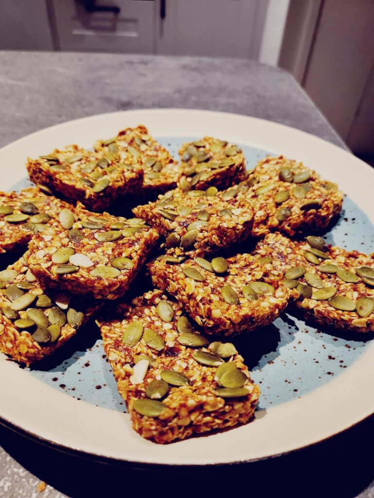 Homemade energy bars