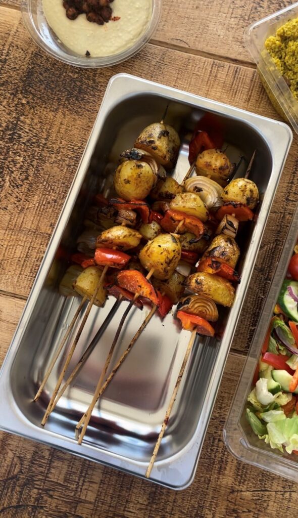 Potato Skewers