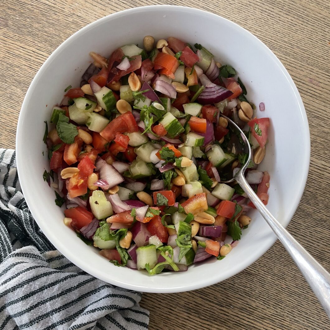Kachumber Peanut Salad