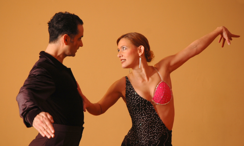 Couple dancing