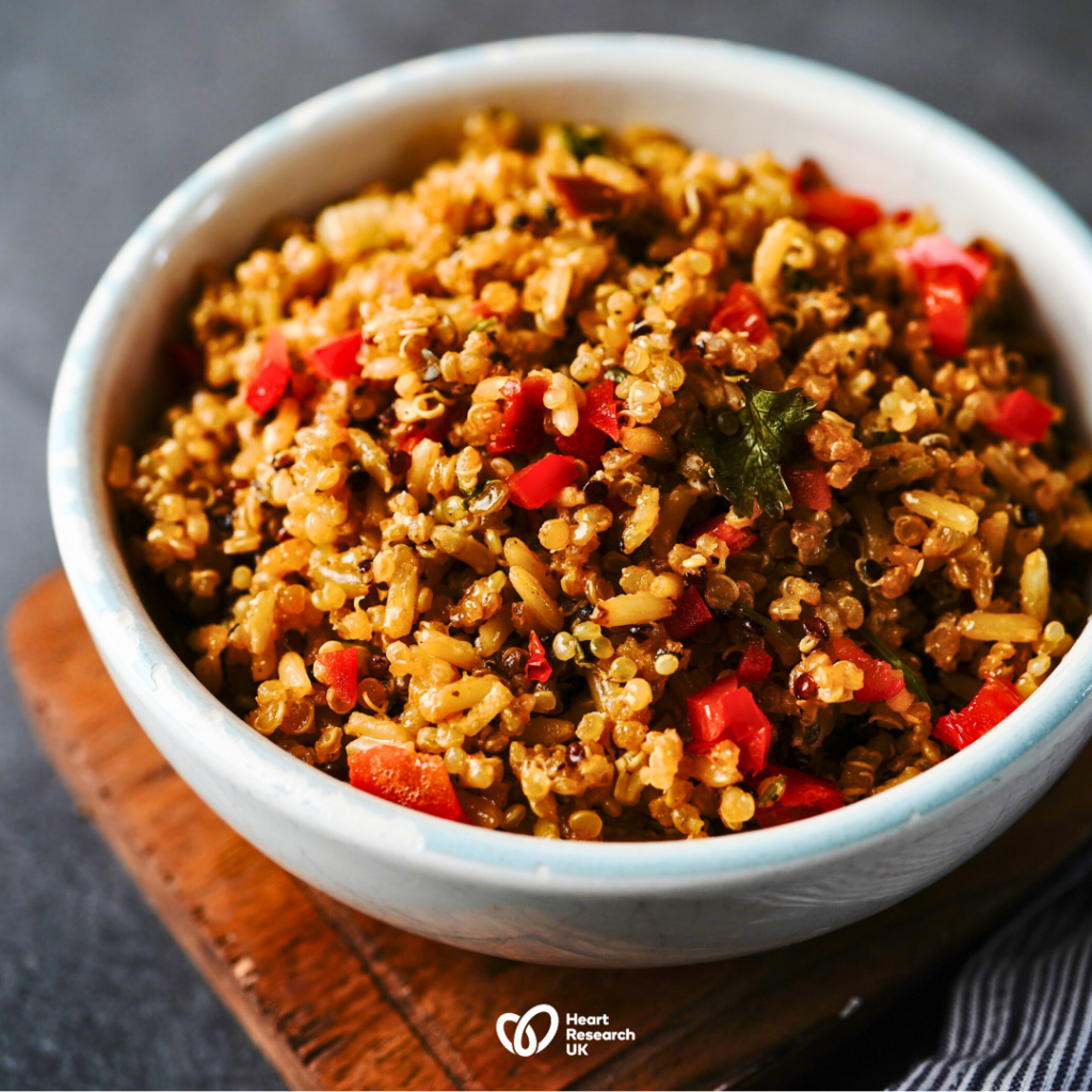bowl of brown rice