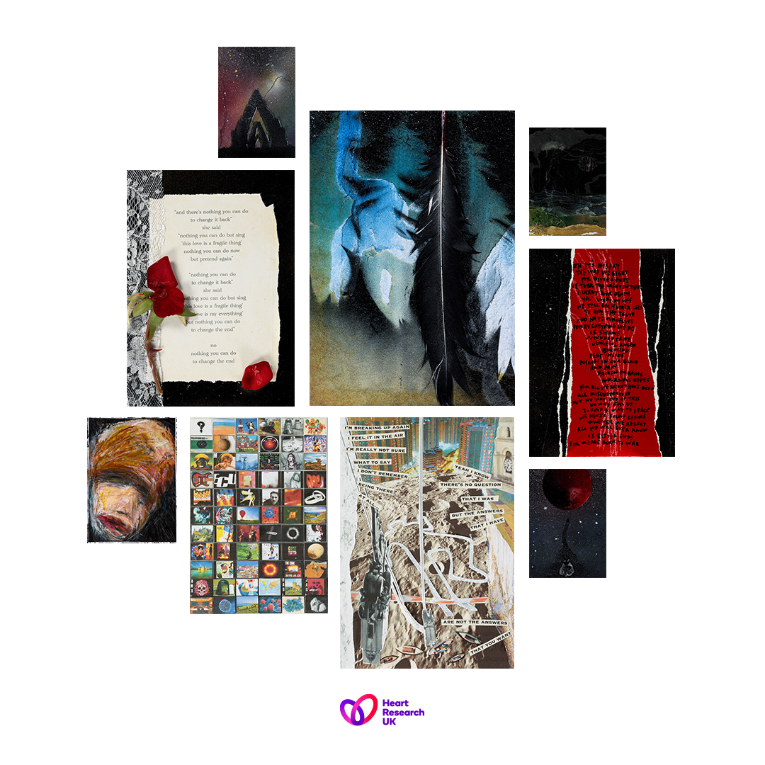Robert-Smith-1080x1080px Collage of Robert Smith paintings