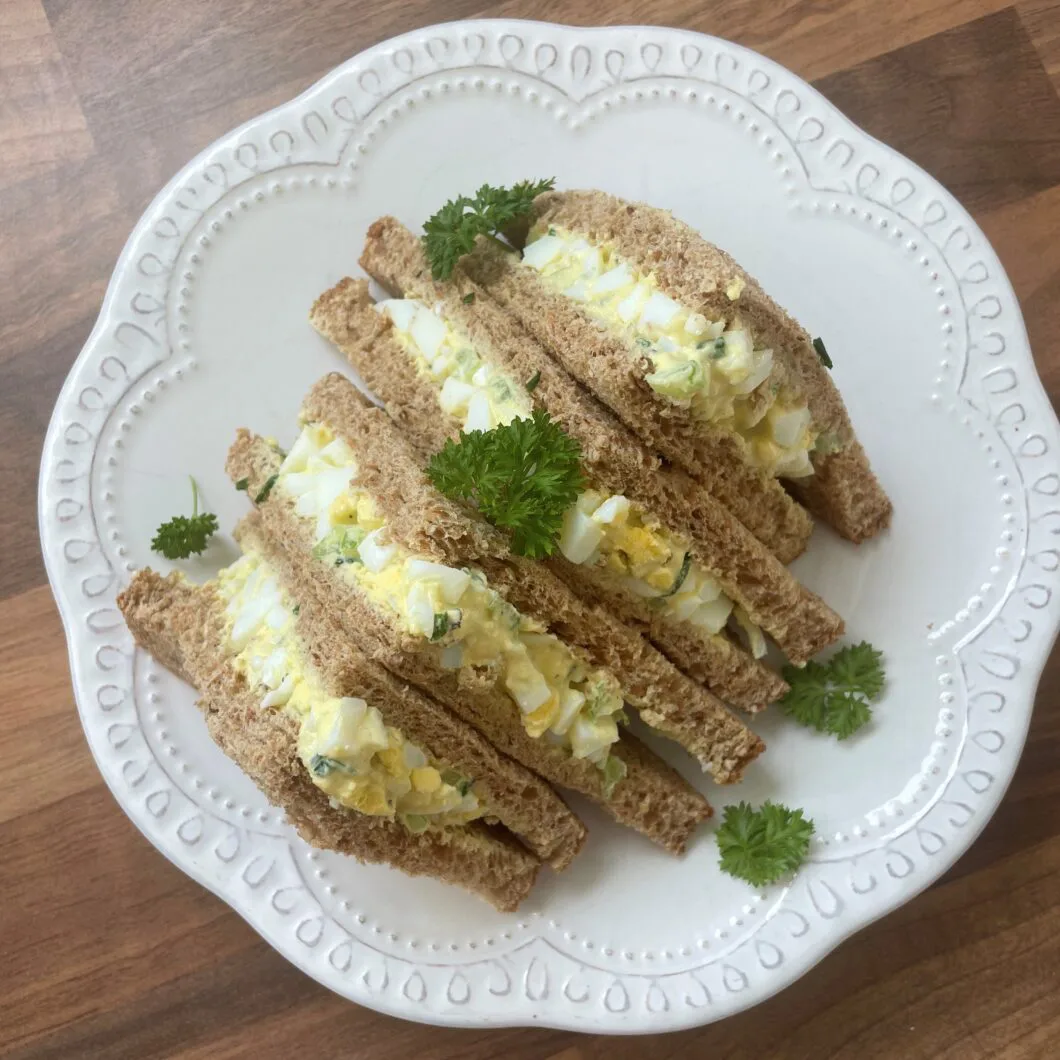Egg salad sandwich - Heart Research UK