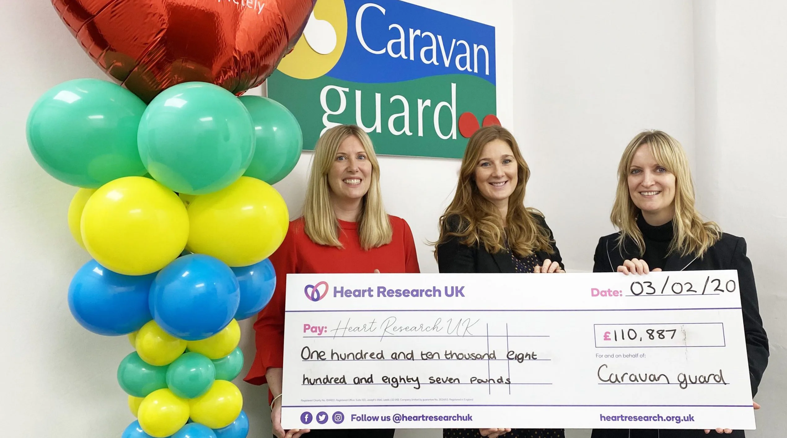 Caravan Guard smash fundraising milestone