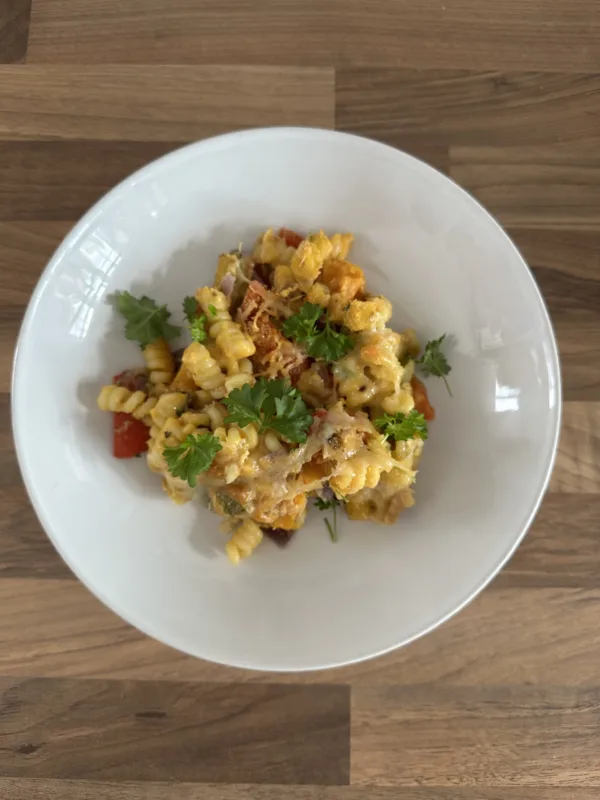 Cheesy Tuna Pasta Bake
