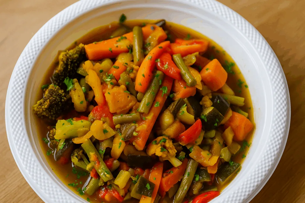 Modified Caribbean Vegetable Curry