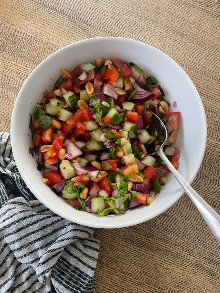 Kachumber Peanut Salad