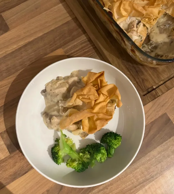 Chicken and Mushroom Pie