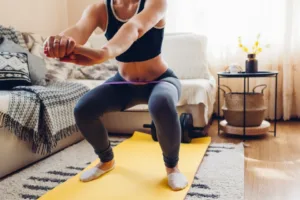 Women doing Glute Exercise